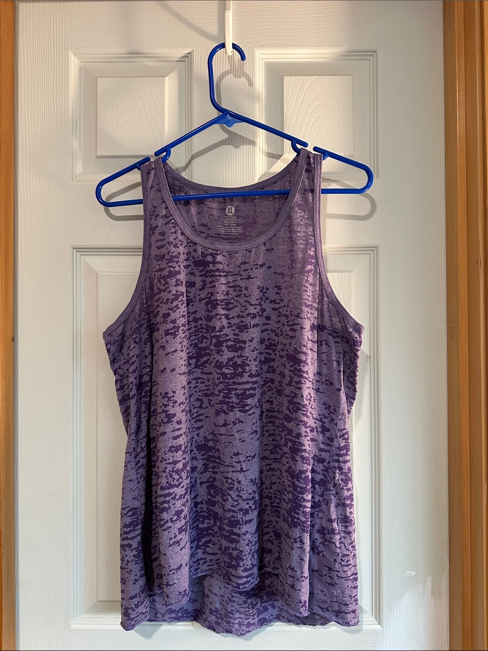 Purple tank top